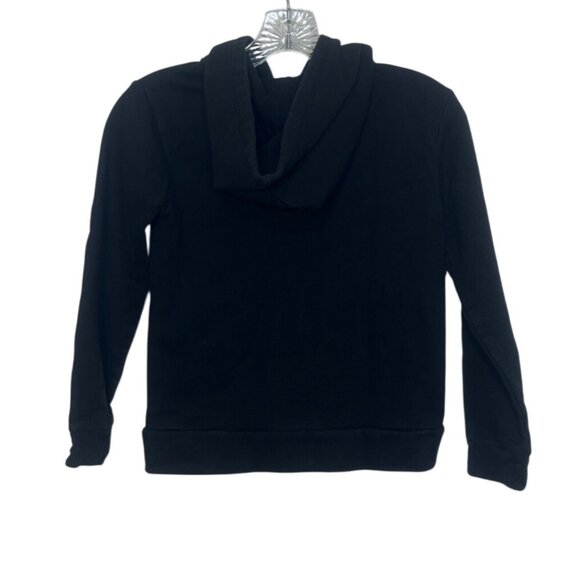 Puma Kids Zip Up Hoodie Sweatshirt Girls Medium 8-10 Black - Picture 2 of 8